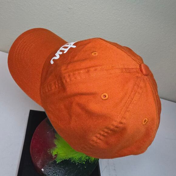 Austin Orange Hat by Frankie Jean. Austin, TX made. Rare. Unique. Stylish Texans - Picture 9 of 11